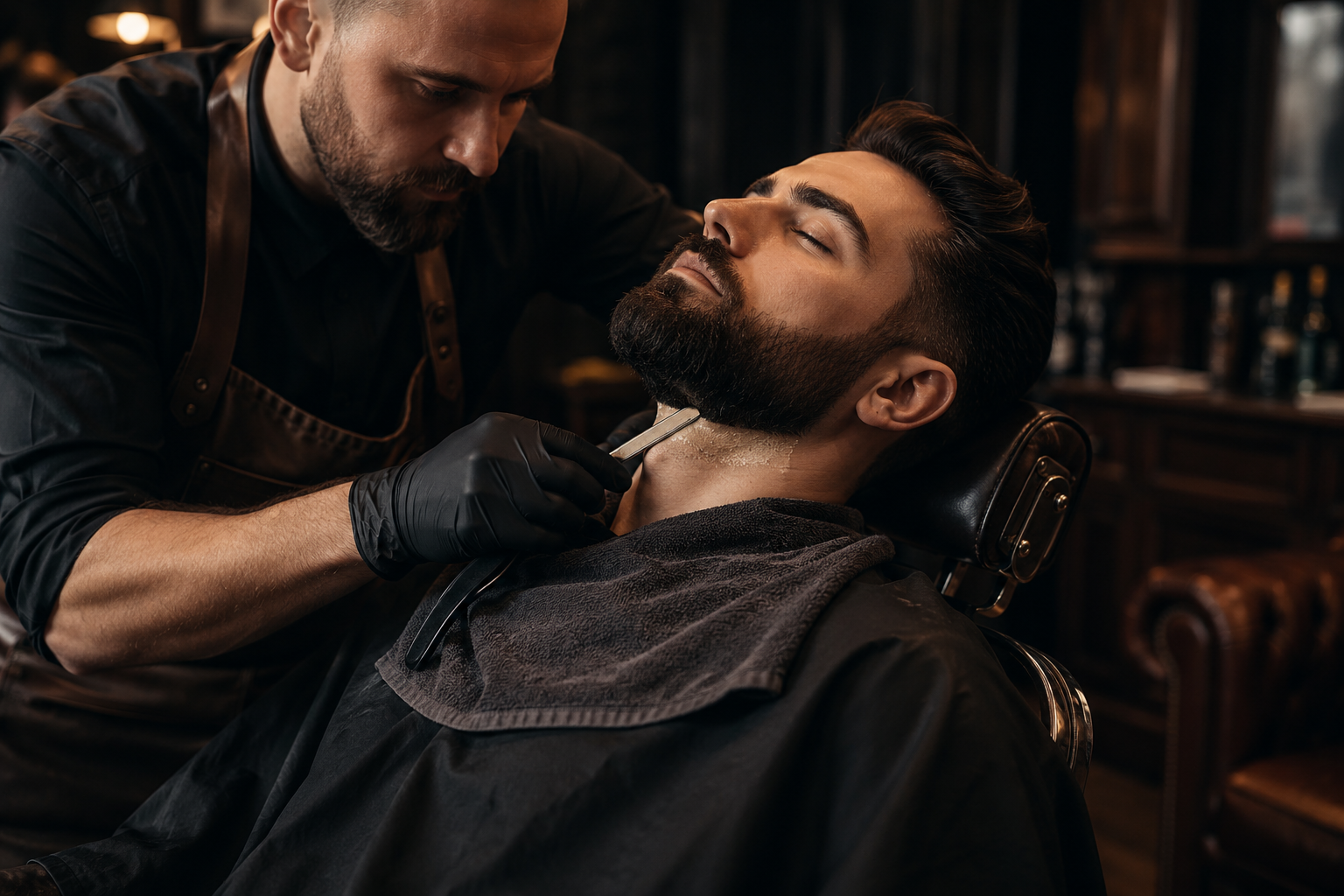 Servicio de barba y perfilado